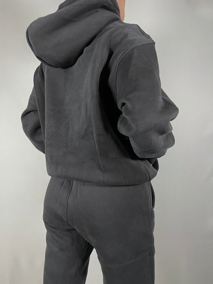 Odyssey Grey Thick Oversized Hoodie