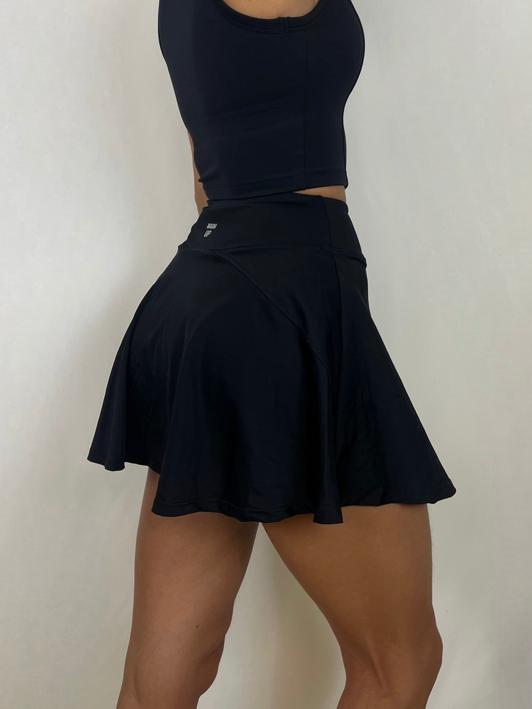 Black Flow Skirt