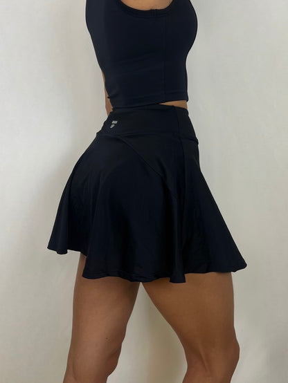 Black Flow Skirt