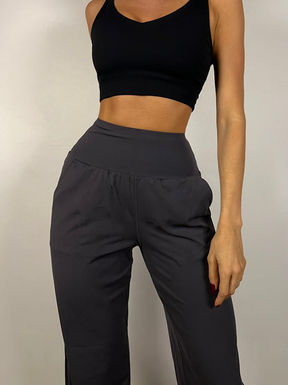 Dark Grey Wide Fit pants