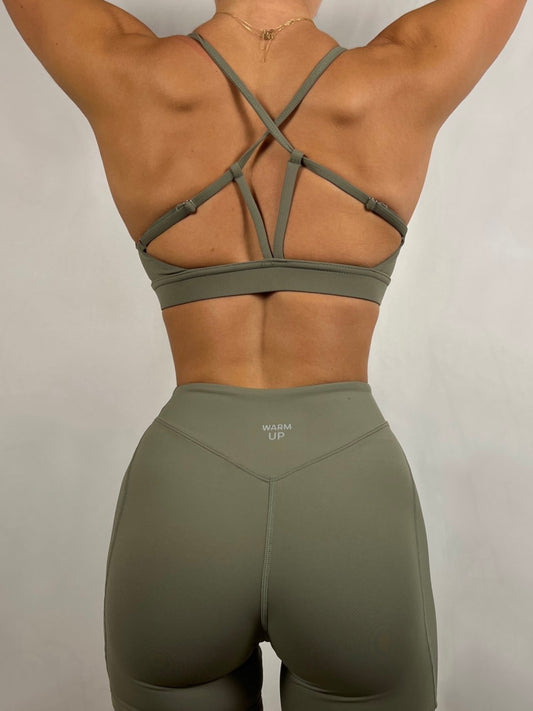 Serenity Green Lily Bra