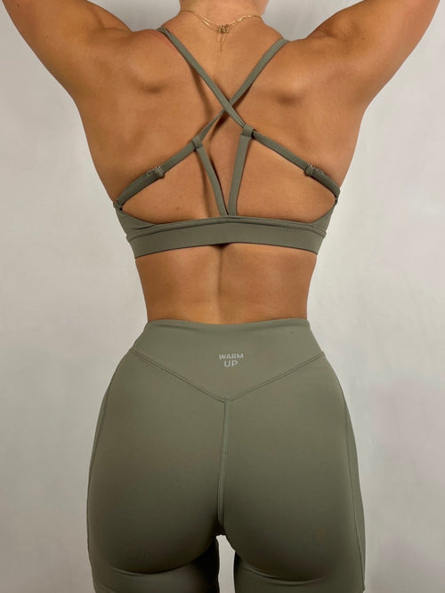 Serenity Green Lily Bra