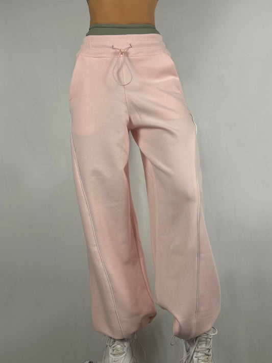 Light pink lightweight joggers