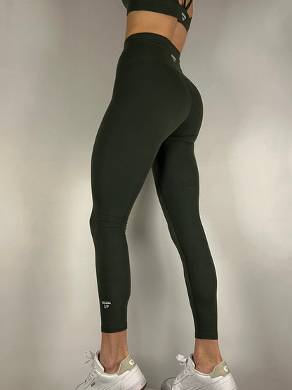 Army Green Soft Motion Leggings