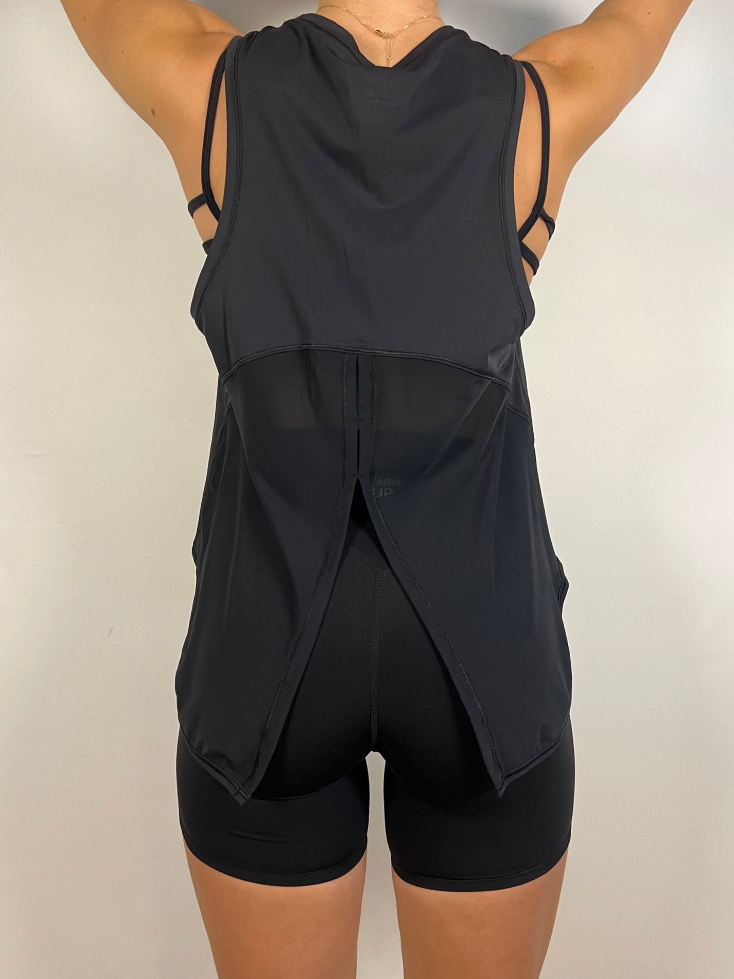 Black Activelux Loose tank top