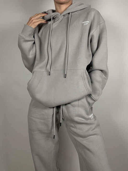 Space Grey Thick Oversized Hoodie