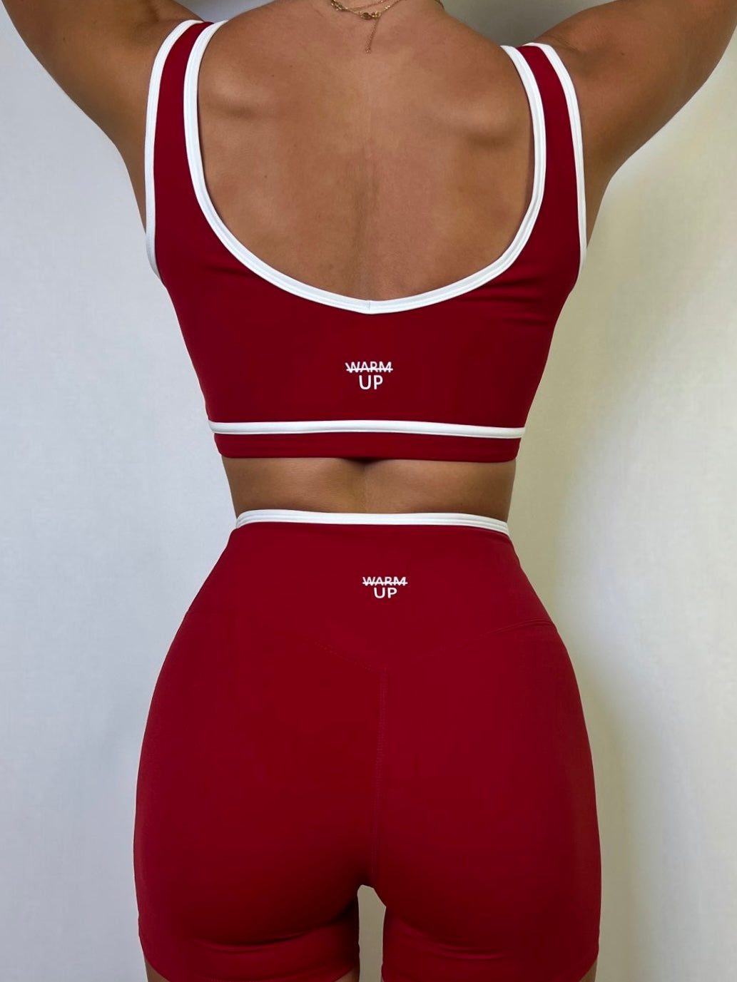 Lover Red Contrast Bra