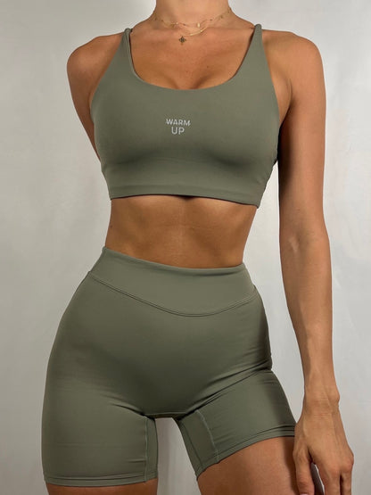 Serenity Green Lily Bra