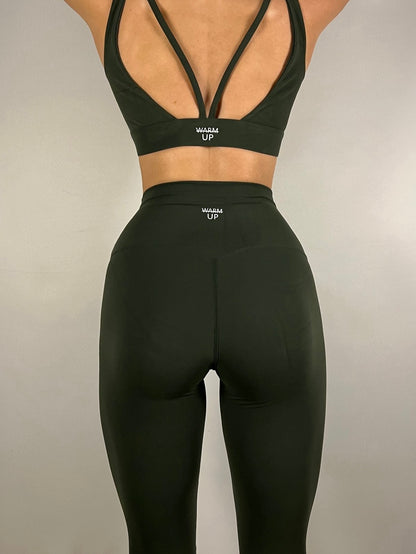 Army Green Soft Motion Leggings