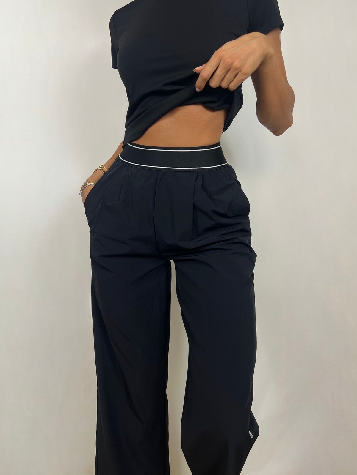 Black Flow Pants
