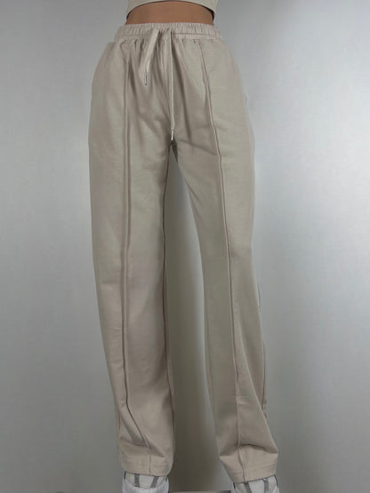 Oat Lightweight wide fit Joggers