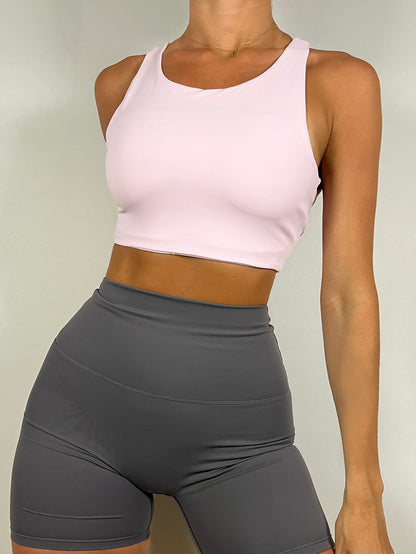 Baby Pink Elevate Crop