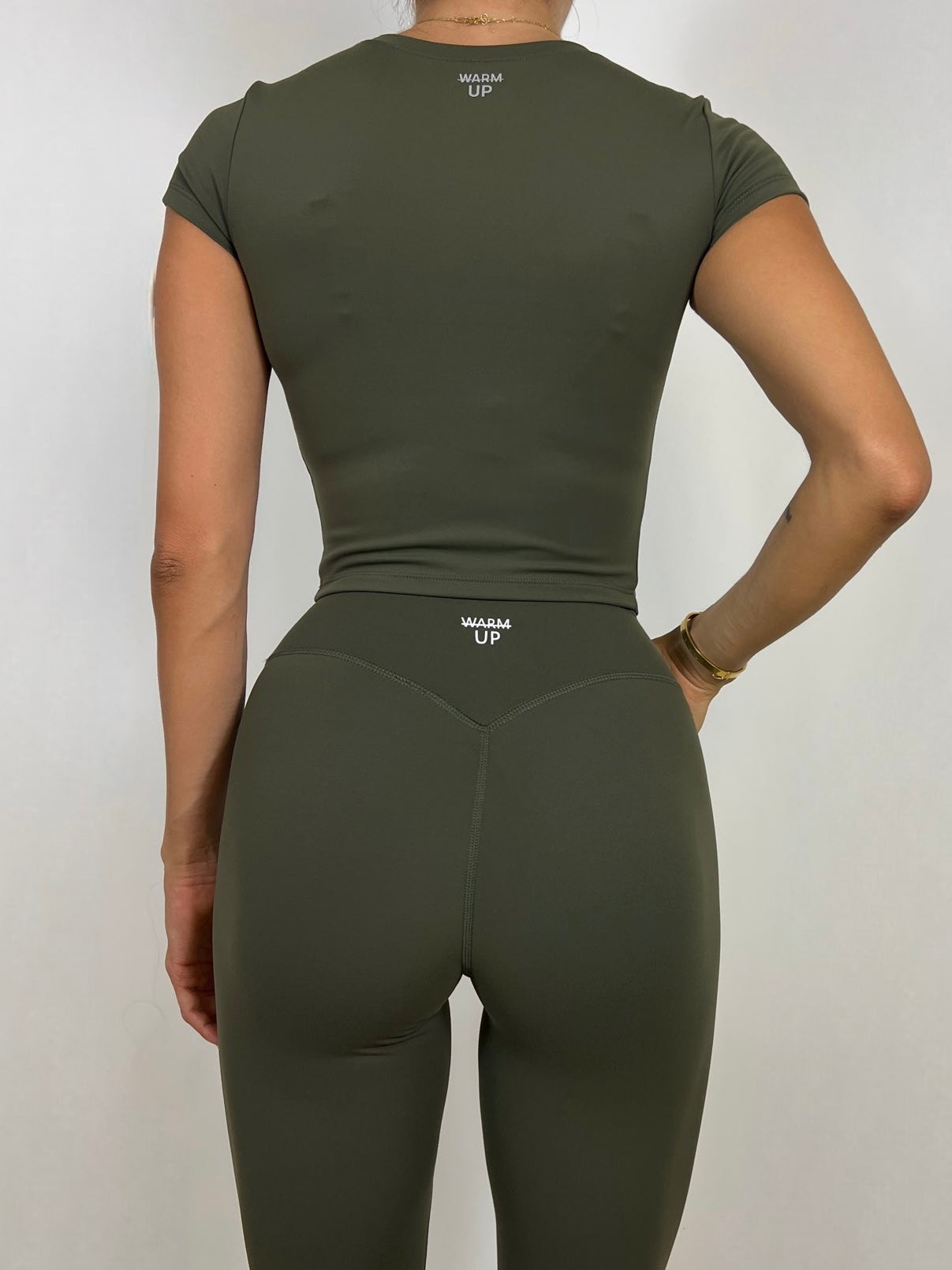 Olive Green Soft Motion T-shirt