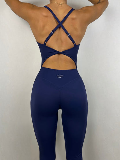 Navy Izzy Jumpsuit