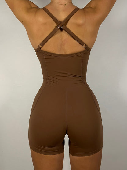 Light espresso Sculpt Jumpsuit 2.0