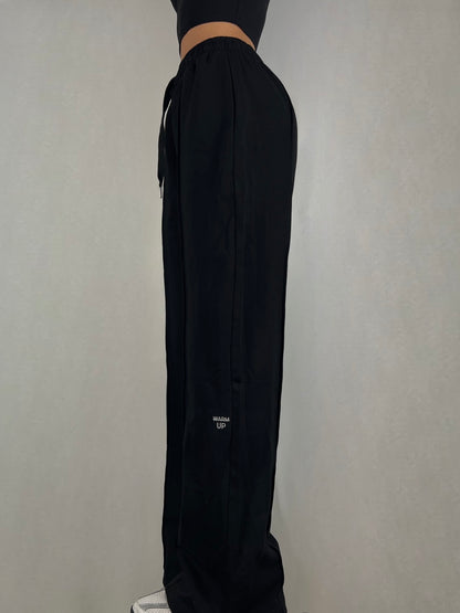 Black lightweight Wide fit Joggers
