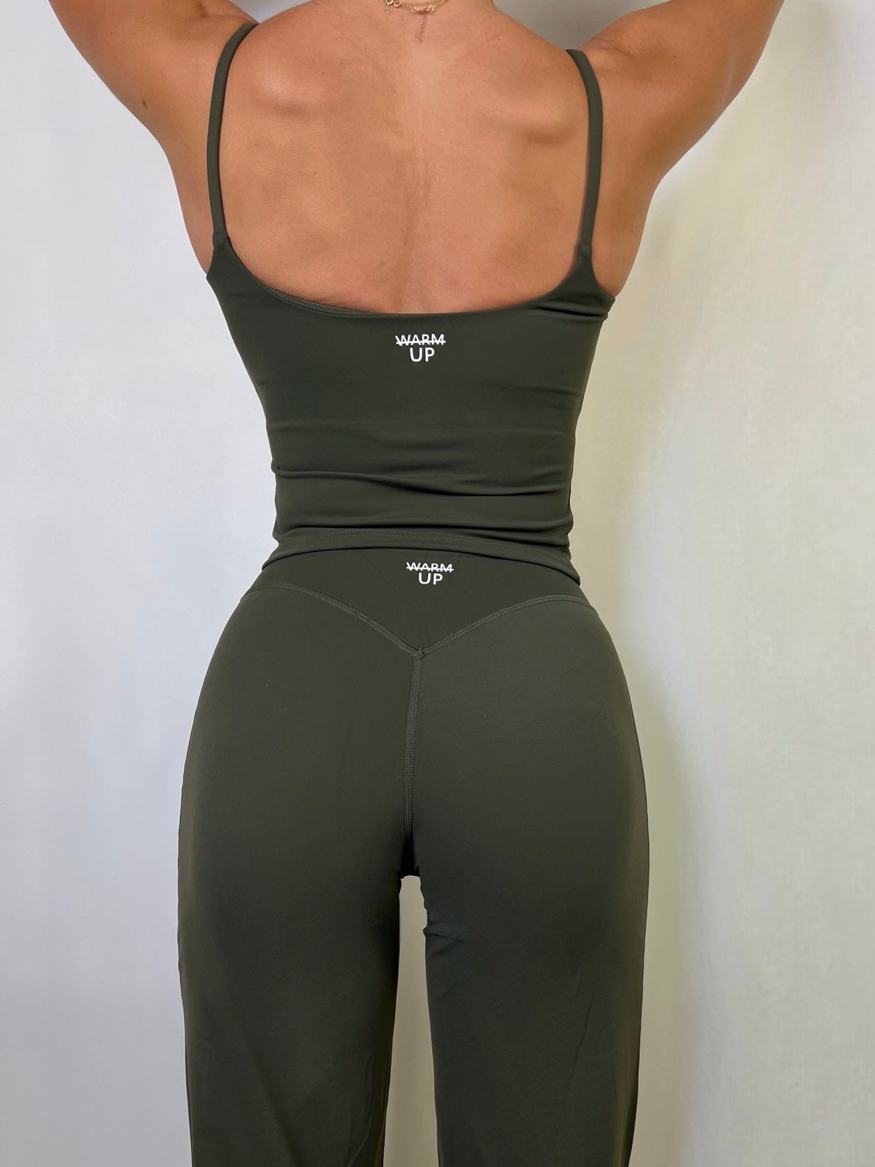 Olive Green Soft motion tank top