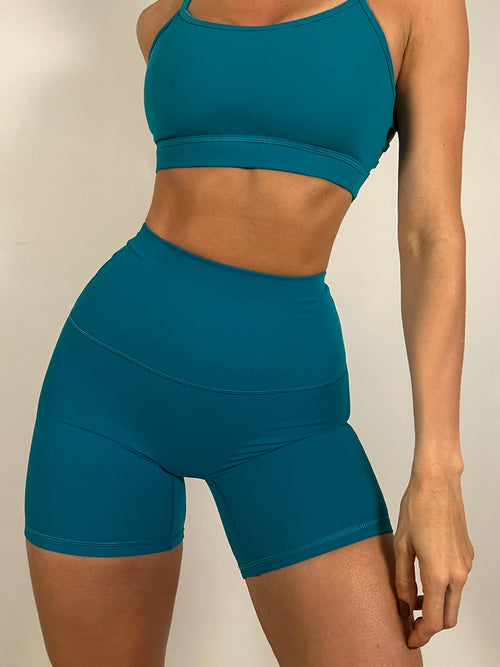 Teal Green ActiveLux Shorts