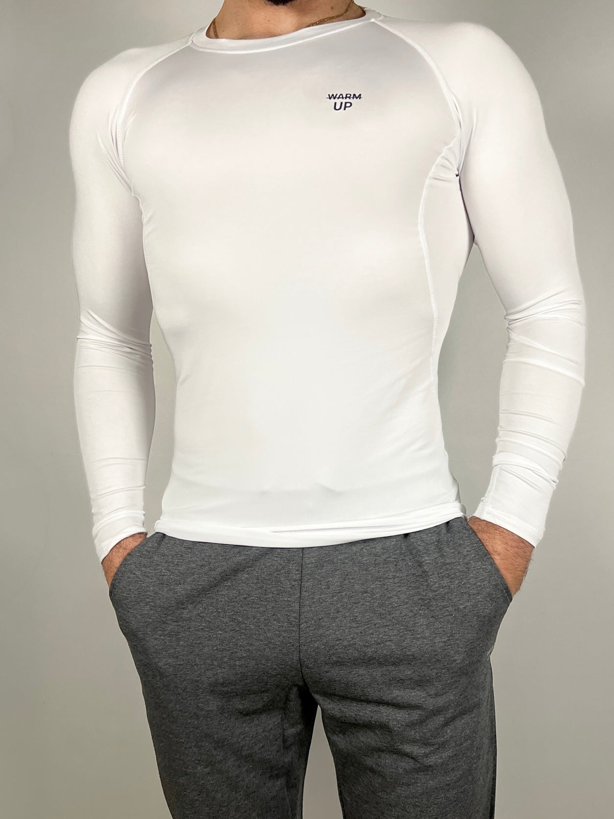 White Compression Top