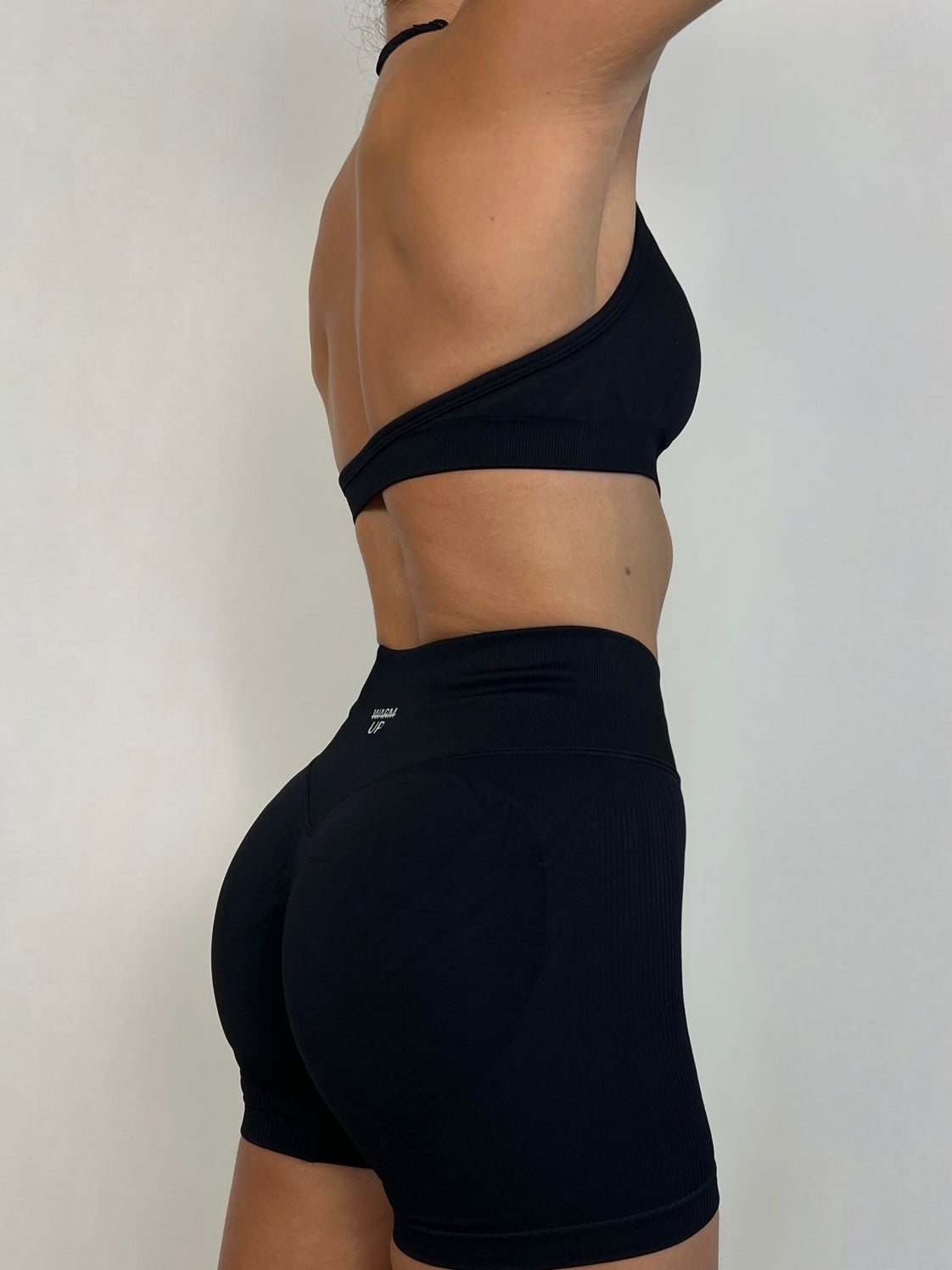 Jet Black Adjustable Halter bra
