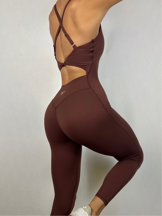 Brown Izzy Jumpsuit