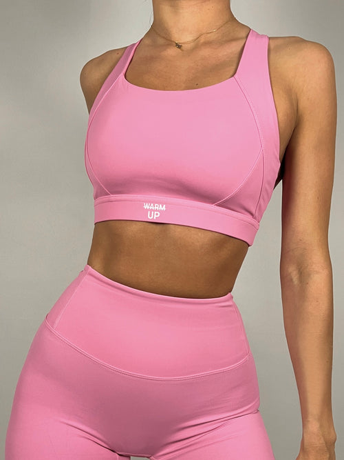 Rose Pink Sculpt Bra