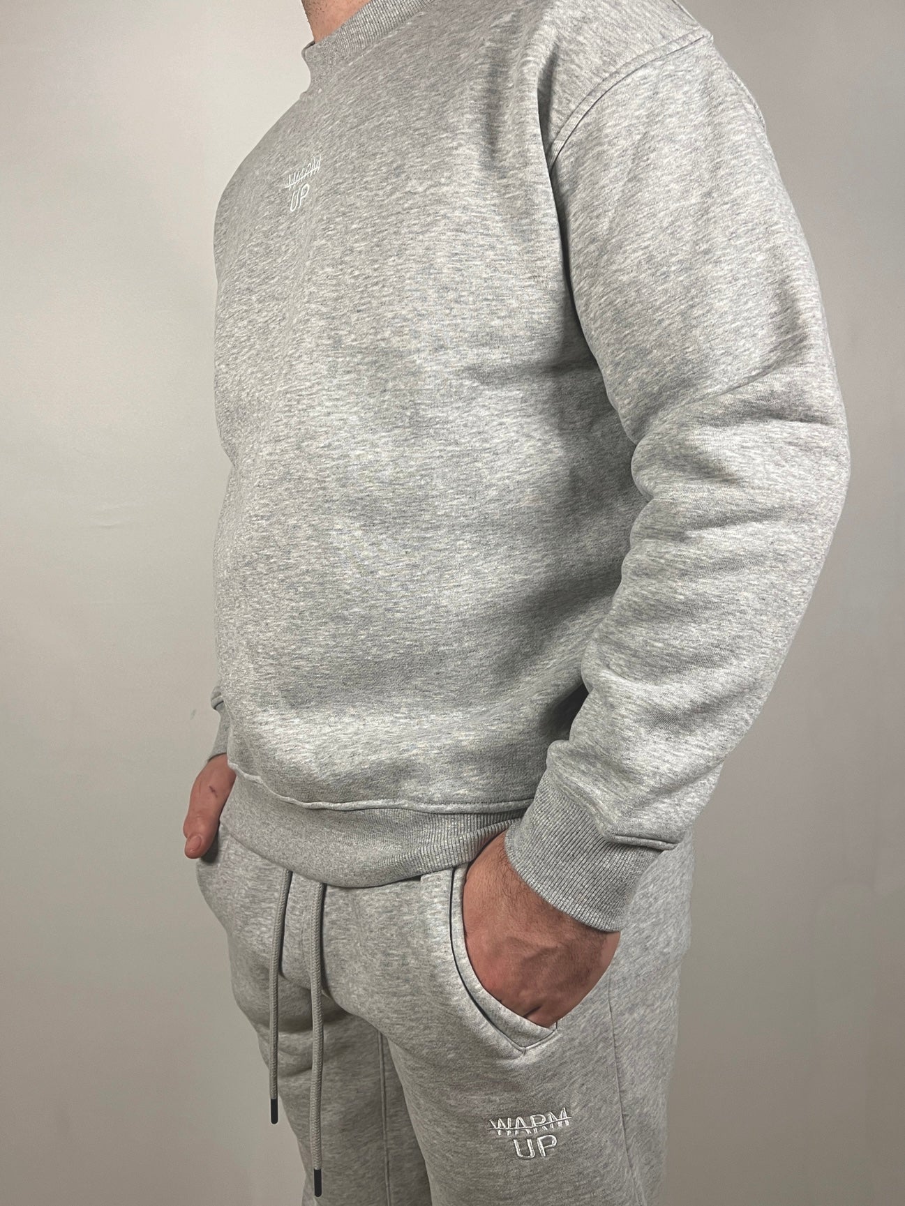 Men light Grey Sweatshirt