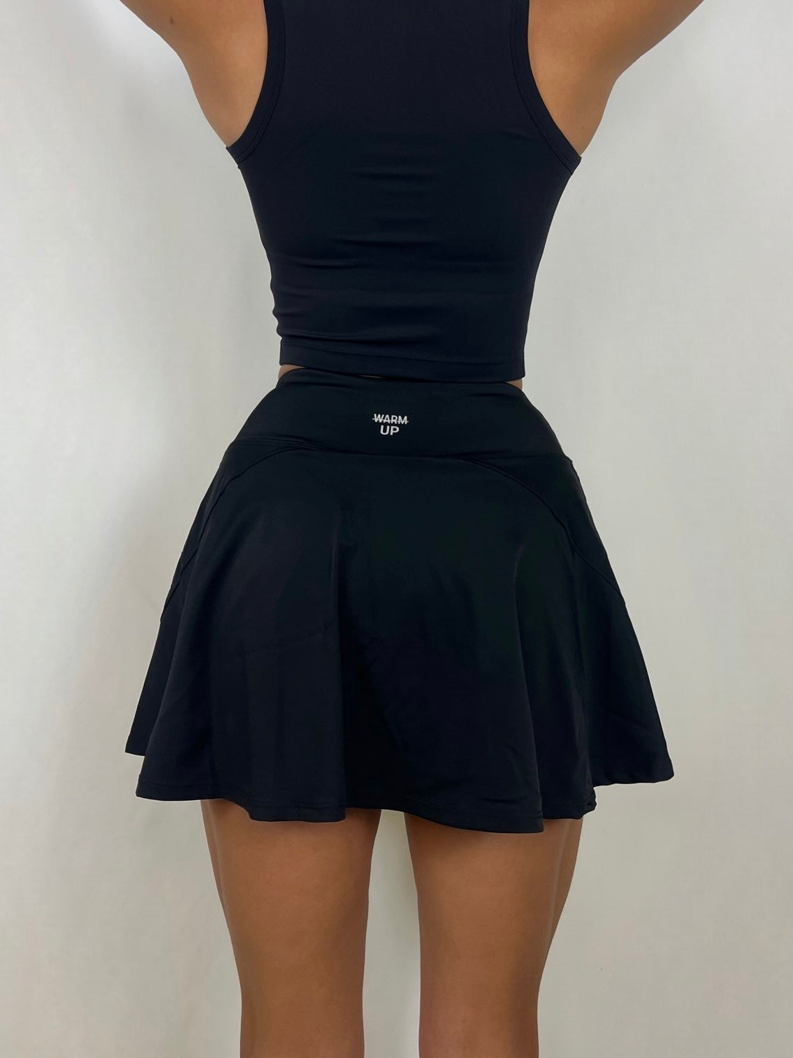 Black Flow Skirt
