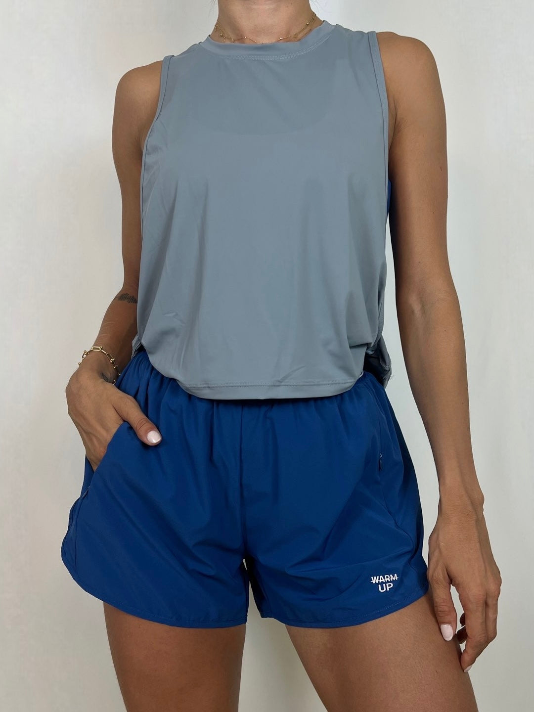 Ash Blue Flow tank top