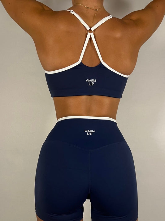 Adjustable Dark blue contrast bra