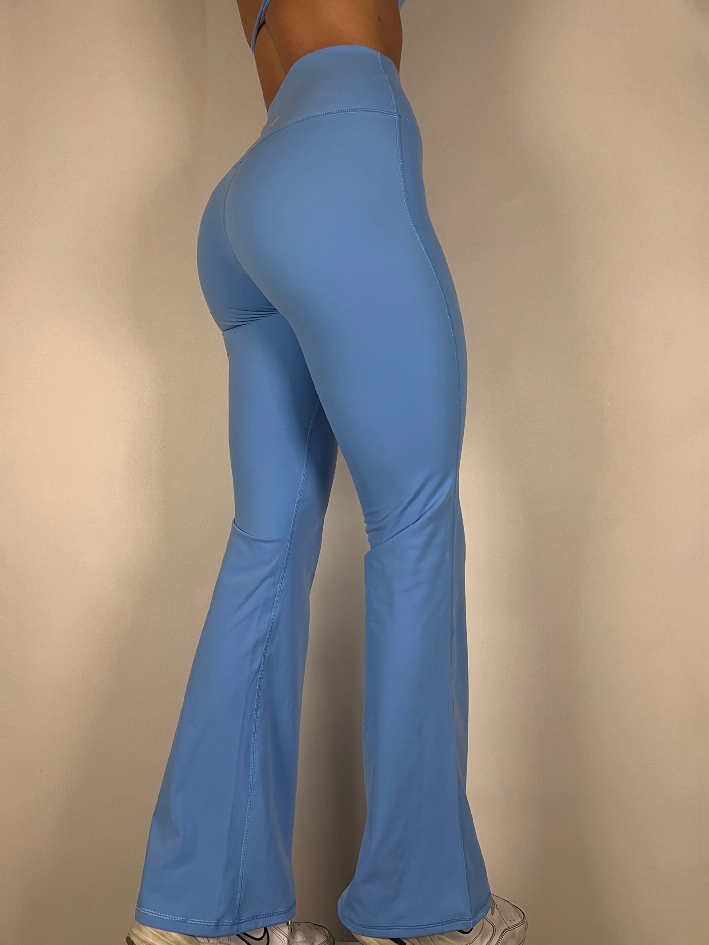 Tall-Flared Activelux pants Sky blue