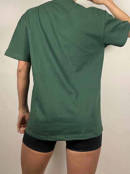 Essential Dark Green Oversized T-Shirt