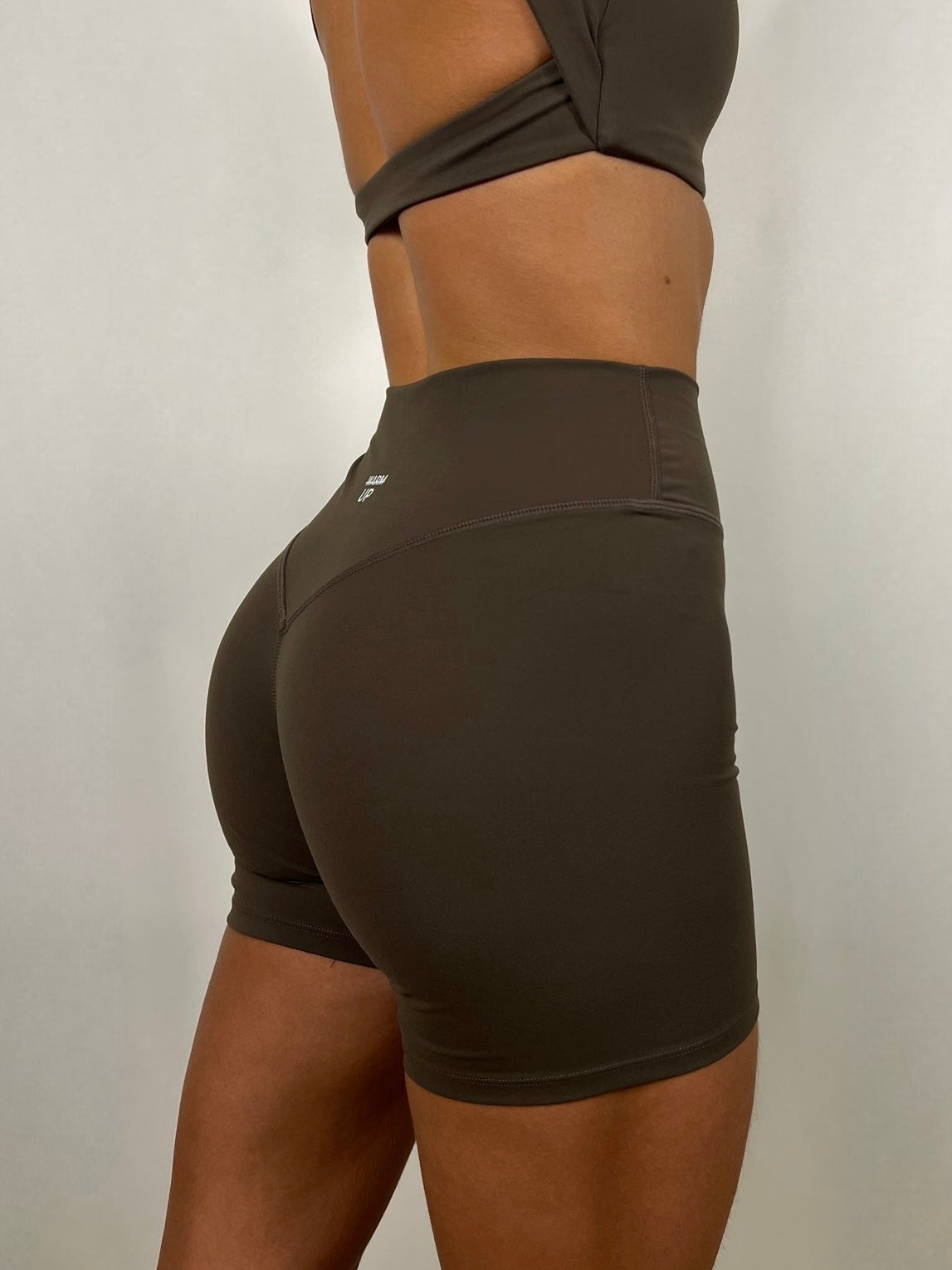 Taupe Brown soft motion shorts