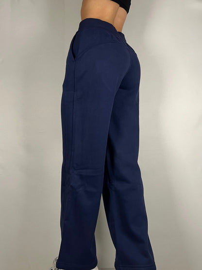 Navy Blue Wide fit Sweatpants