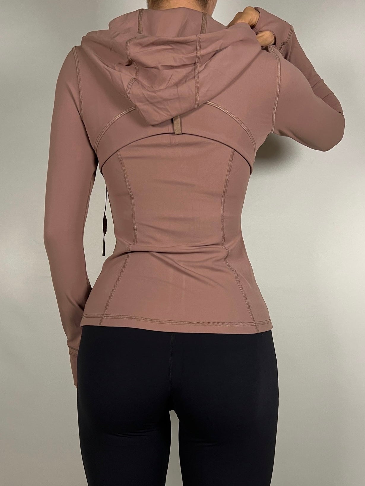 Dusty Pink Contour Jacket