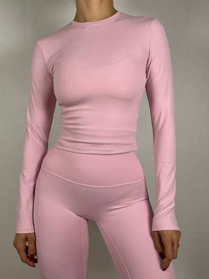 Light pink Timeless long sleeve top