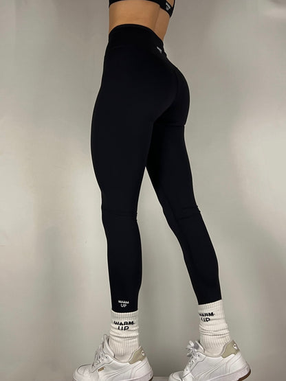 Black V Soft Motion Leggings