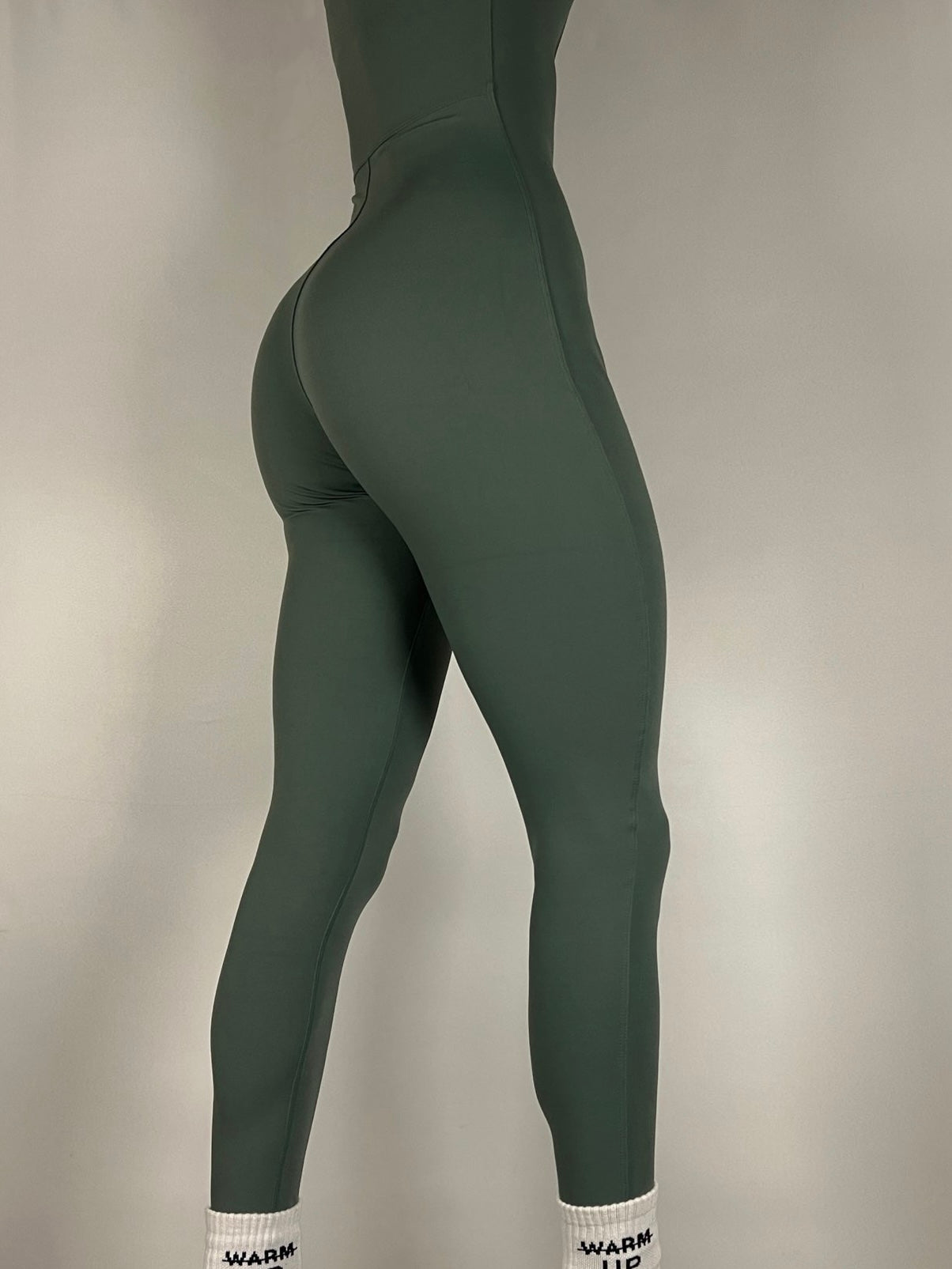 Jade Green Long sleeve Jumpsuit