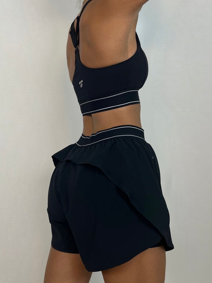 Black Flow Bra