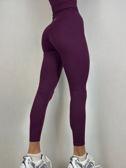 Grape Purple Soft motion Leggings
