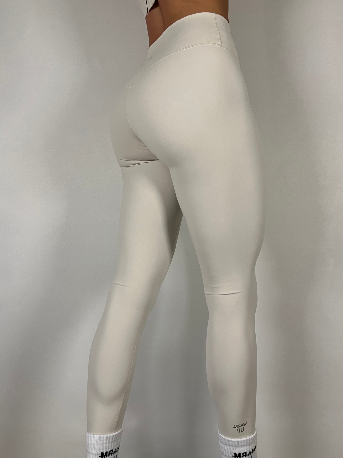 Cream white ActiveLux Leggings