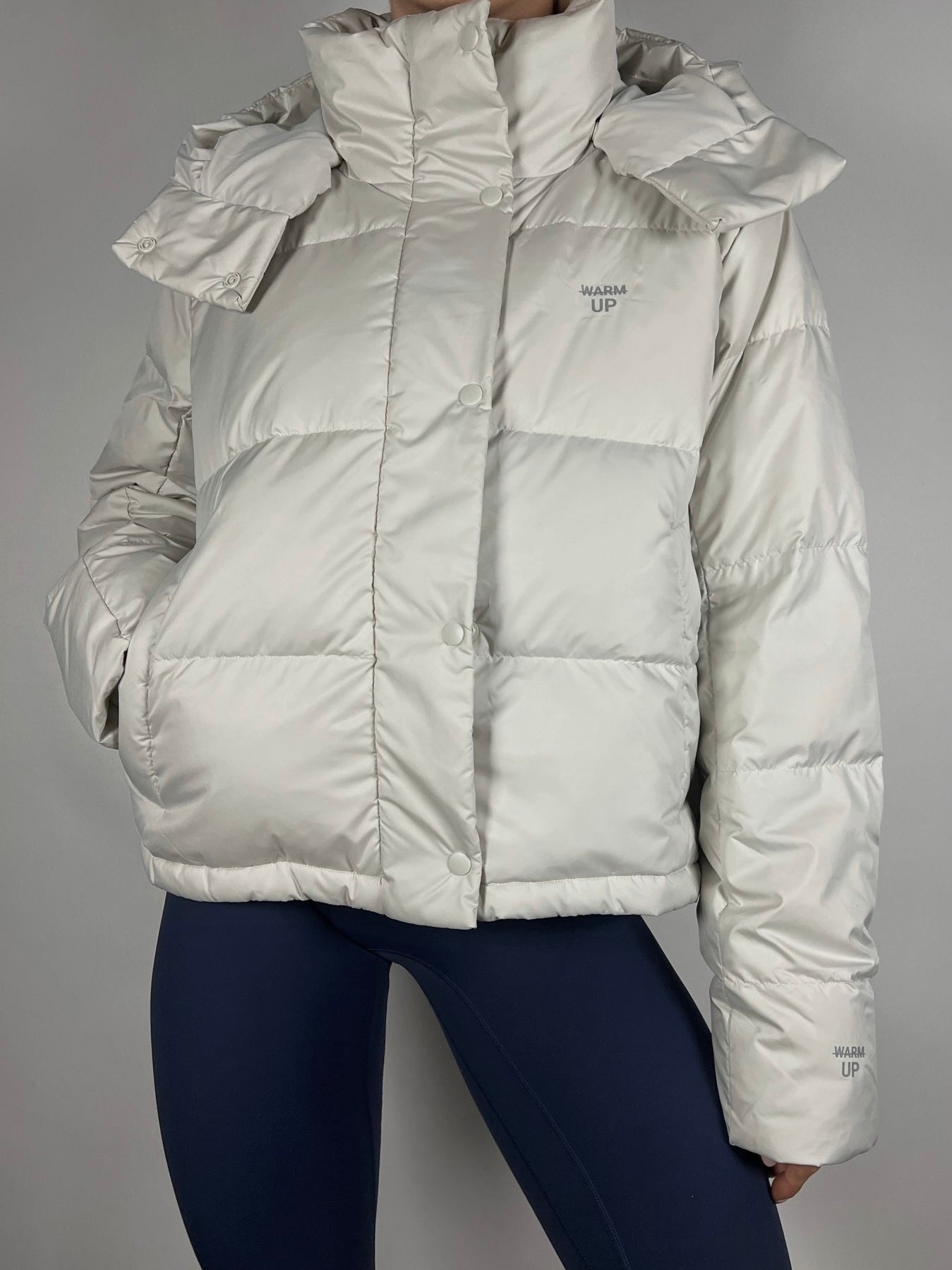 Layer Up Puffer Jacket - off White