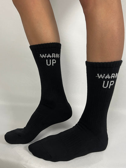 Performance Mid Calf Socks -Black