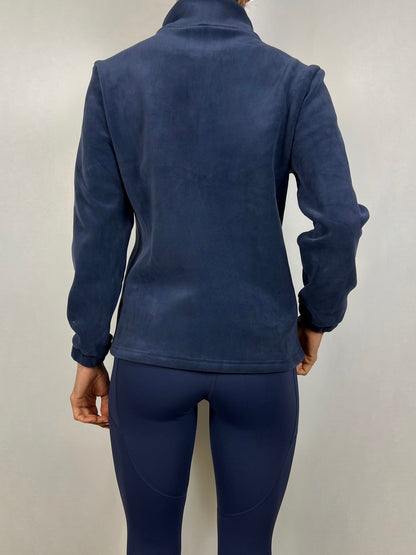 Navy Blue Polaire Jacket