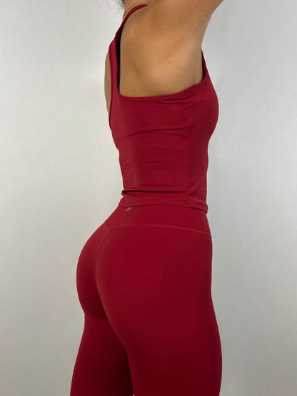 Ruby Red Timeless Racerback tank top