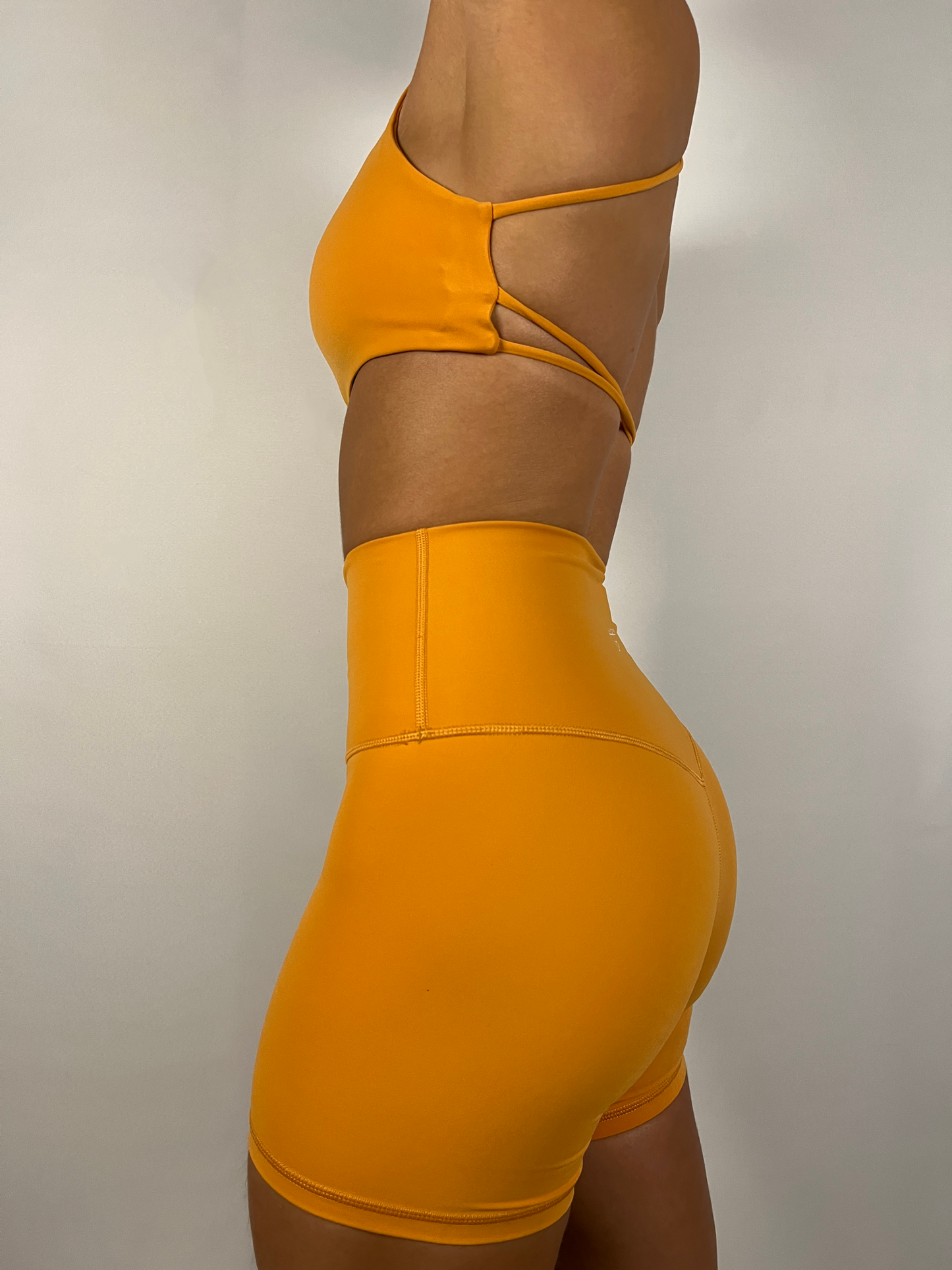 Orange ActiveLux Shorts