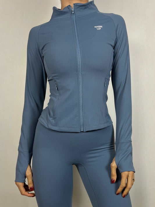 Dusty Blue Compression Jacket