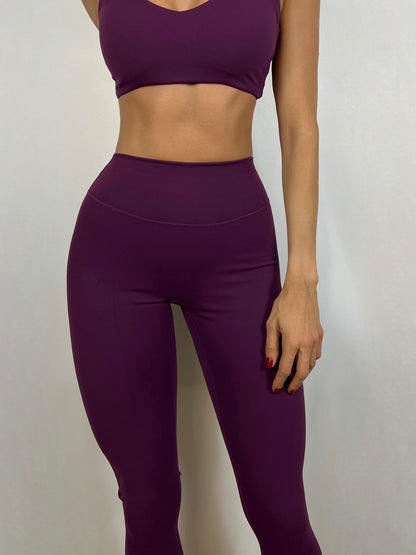 Grape Purple Soft motion Leggings