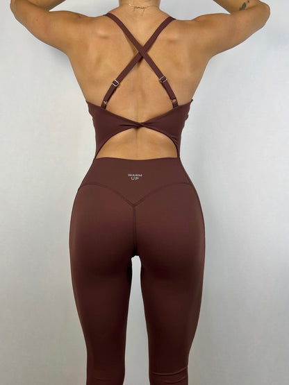 Brown Izzy Jumpsuit