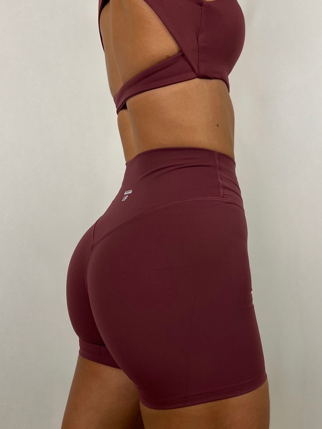 Dark Cherry Soft motion Shorts